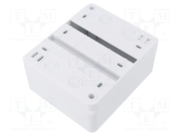 ELEKTRO-PLAST NASIELSK Carcasa MINI para Aparatos Modulares Blanca