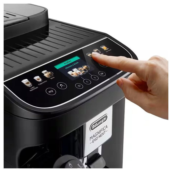 De'Longhi Magnifica Evo Next ECAM 310.60.B Cafetera Superautomática Negra 1450W 15bar 1.9L