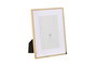 DKD Home Decor Pack de 6 Marcos de Fotos 10x15 Acero y Cristal Dorado