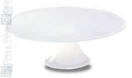 Amico Pie de Tarta Translúcido de Cristalería, Diámetro 32 cm