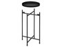 GIFTDECOR Macetero Metal Patas Negro