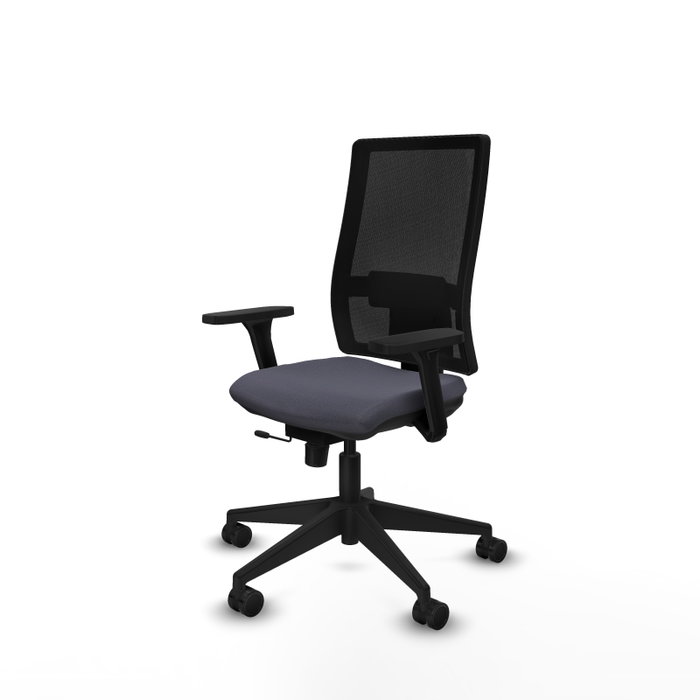 PIQUERAS Y CRESPO Silla de oficina Horna Gris oscuro y Negro PIQUERAS Y CRESPO Silla de oficina Horna Gris oscuro y Negro