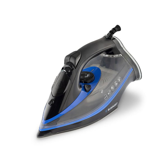 BLAUPUNKT Plancha de Vapor 3000W con Suela de Cerámica, 380 ml, Control de Vapor Continuo