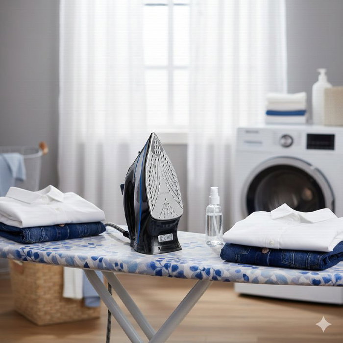 BLAUPUNKT Plancha de Vapor 3000W con Suela de Cerámica, 380 ml, Control de Vapor Continuo