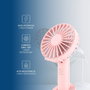 Daewoo Ventilador de Sobremesa con Clip, Orientable, 5W - Soporte para Mesa