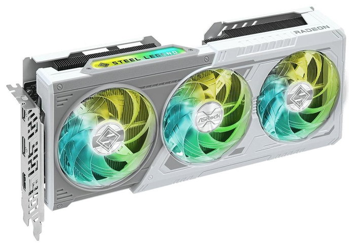 ASRock Radeon RX 9060 XT Steel Legend OC 16GB GDDR6