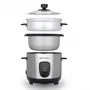 Orbegozo CO 3025 Arrocera Cocedor de Arroz 400W Capacidad 1L con Función de Mantenimiento de Calor y Vaporera