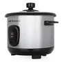 Orbegozo CO-3025 Arrocera y Vaporizador 1L 400W Acero Inoxidable - 3 Cestas para Arroz, Vegetales y Pescado