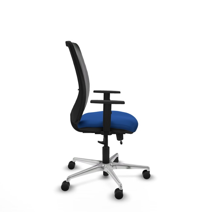 PIQUERAS Y CRESPO Silla de oficina Zulema con mecanismo Sincro/Traslack Azul y Negro PIQUERAS Y CRESPO Silla de oficina Zulema con mecanismo Sincro/Traslack Azul y Negro