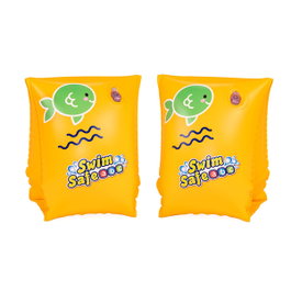 Bestway Manguitos Hinchables Seguridad Bebe Amarillo 25x15 cm