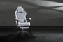 Mars gaming Silla gamer MGCXFSW reclinable textil blanco plata