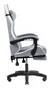 Mars gaming Silla gamer MGCXFSW reclinable textil blanco plata