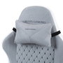 Mars gaming Silla gamer MGCXFSW reclinable textil blanco plata