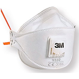 3M Mascarilla Prot. C/Valvula 9332+ FFP3 (Set de 10)
