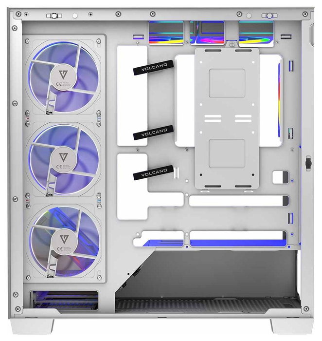 Modecom Volcano Stellar ARGB 8F Blanco