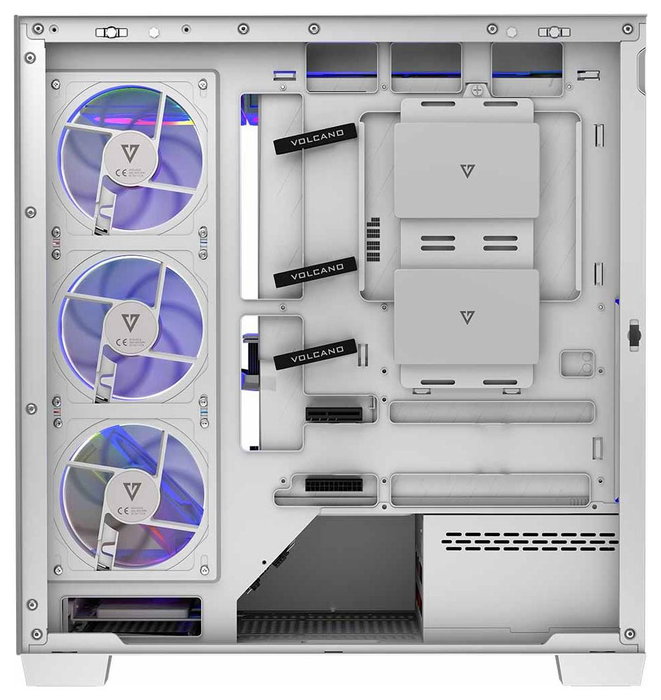 Modecom Volcano Stellar ARGB 8F Blanco