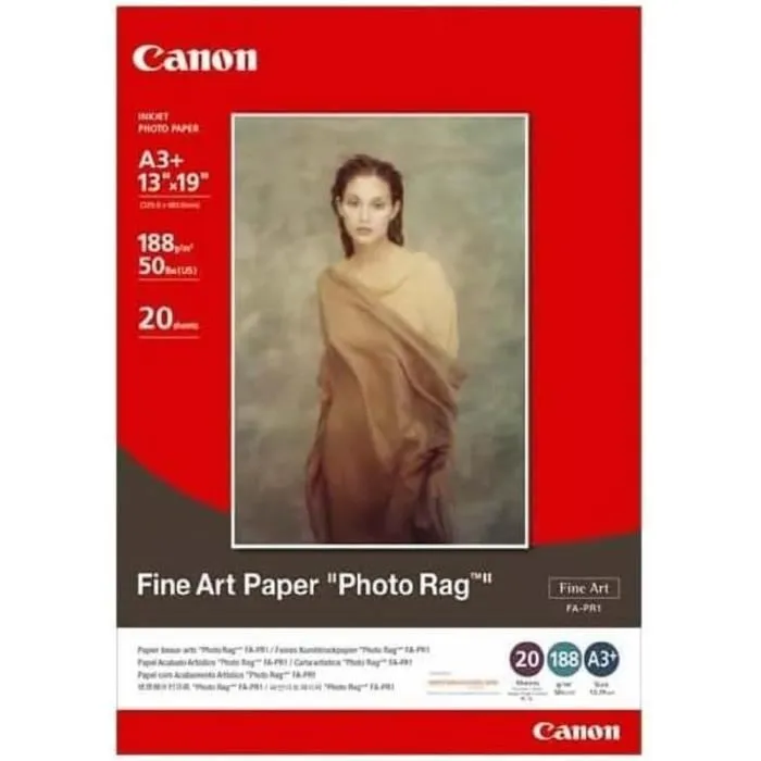 Canon Papel Fotográfico PP-201 260 g/m2 A3 - 20 Hojas Canon Papel Fotográfico PP-201 260 g/m2 A3 - 20 Hojas