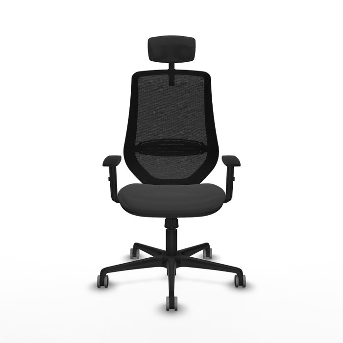 PIQUERAS Y CRESPO Silla de oficina Mardos con Mecanismo Sincro Gris Oscuro PIQUERAS Y CRESPO Silla de oficina Mardos con Mecanismo Sincro Gris Oscuro