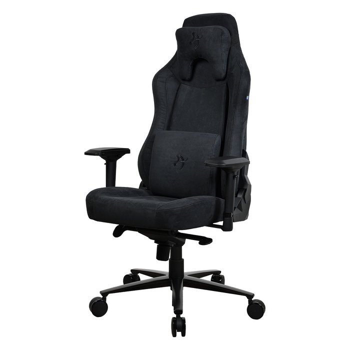 Arozzi Silla Gaming Vernazza Supersoft Pure Black, para PC, soporta hasta 145 kg