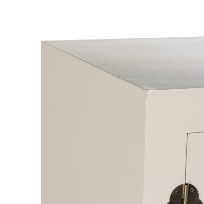 Armario Blanco Madera ''Oriente'' 100 X 45 X 160 cm Armario Blanco Madera ''Oriente'' 100 X 45 X 160 cm