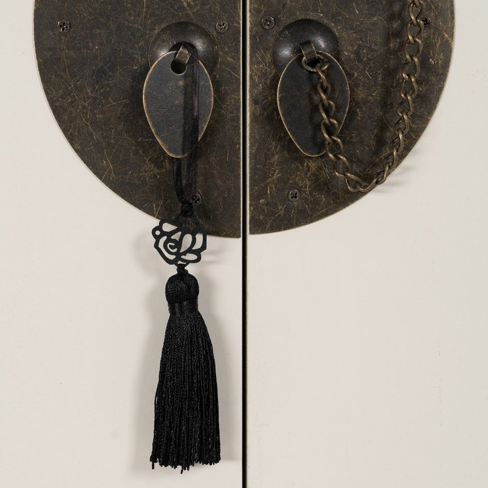 Armario Blanco Madera ''Oriente'' 100 X 45 X 160 cm Armario Blanco Madera ''Oriente'' 100 X 45 X 160 cm