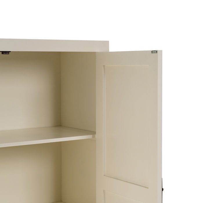 Armario Blanco Madera ''Oriente'' 100 X 45 X 160 cm Armario Blanco Madera ''Oriente'' 100 X 45 X 160 cm