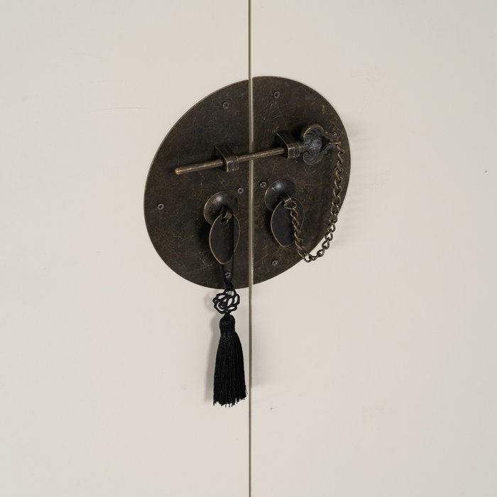 Armario Blanco Madera ''Oriente'' 100 X 45 X 160 cm Armario Blanco Madera ''Oriente'' 100 X 45 X 160 cm