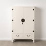 Ixia Armario Blanco Madera Oriente 100 x 45 x 160 cm