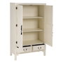 Ixia Armario Blanco Madera Oriente 100 x 45 x 160 cm