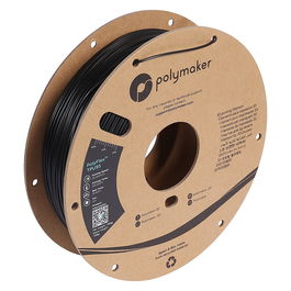 Polmask Filamento TPU 90A Negro 1.75 mm 0.75 kg para Impresora 3D