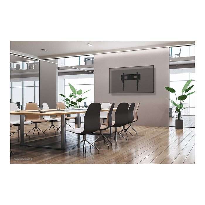 Neomounts WL30-750BL16 Soporte de pared fijo para pantallas de 42-86 pulgadas, 125 kg, Negro