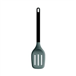 Berghoff 3950155 Espátula Ranurada de Cocina Turner Gris para Uso Diario