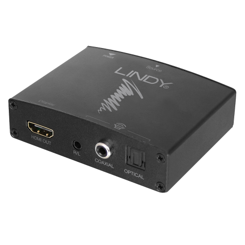 Lindy Extractor de Audio HDMI 4K 38167 Negro Lindy Extractor de Audio HDMI 4K 38167 Negro