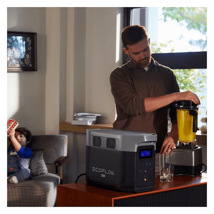 EcoFlow Delta 2 Max EU Estación de Energía Portátil 2048Wh 2400W LiFePo4