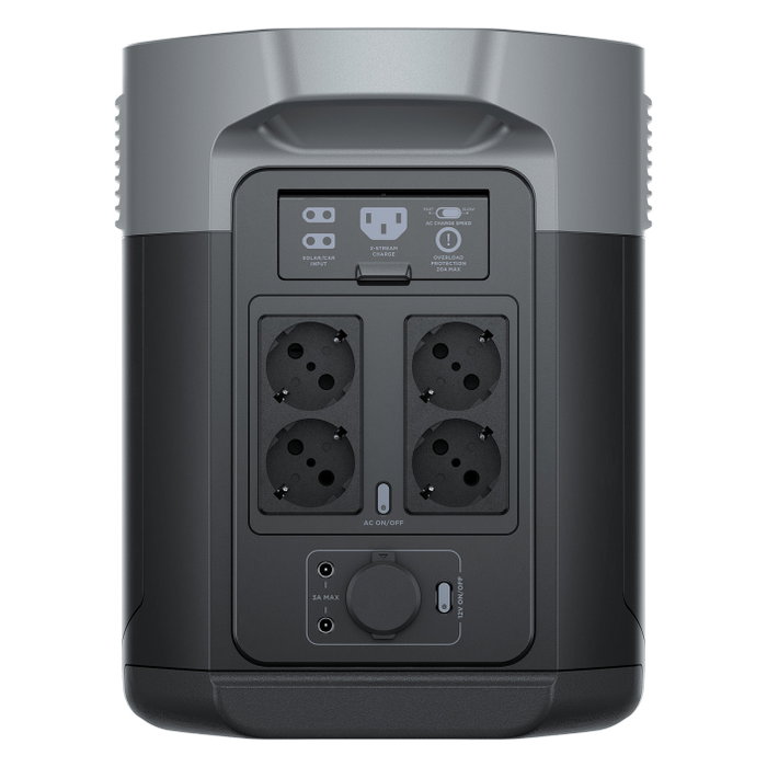 EcoFlow Delta 2 Max EU Estación de Energía Portátil 2048Wh 2400W LiFePo4