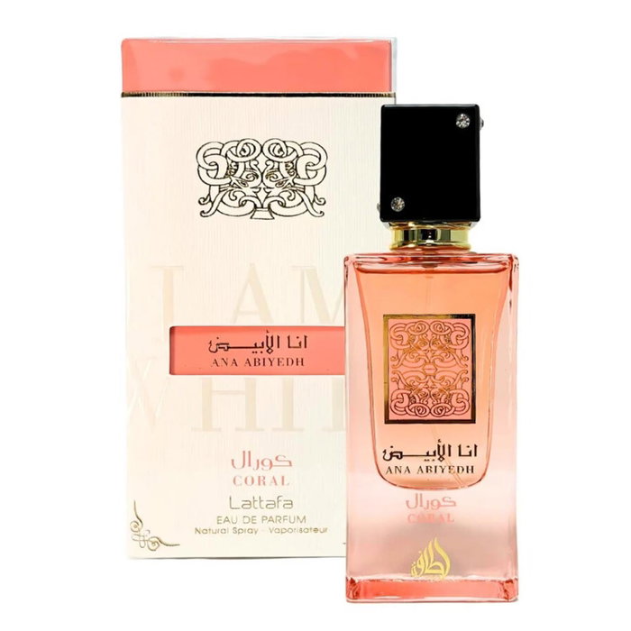 Lattafa Ana Abiyedh Coral Eau de Parfum Spray Lattafa Ana Abiyedh Coral Eau de Parfum Spray