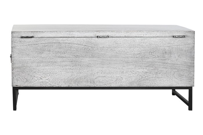 Baul Indio DKD Home Decor Gris Multicolor 116 x 40 x 50 cm
