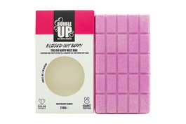 Bubble Up Bath Oil Melt Soap Bar 210g - Raspberry & Grape