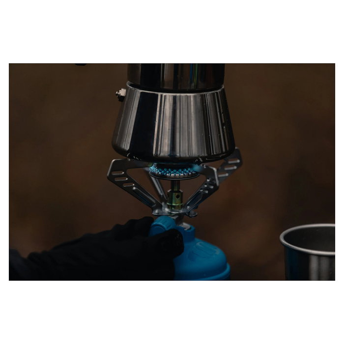 CAMPINGAZ Hornillo 206 S de Gas con Cartucho C206 GLS, 1250W, Azul y Acero Inoxidable