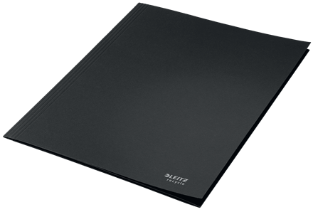 Leitz 39060095 Carpeta de Cartón 3 Solapas A4 Recycle 100% Negro Leitz 39060095 Carpeta de Cartón 3 Solapas A4 Recycle 100% Negro