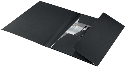 Leitz 39060095 Carpeta de Cartón 3 Solapas A4 Recycle 100% Negro Leitz 39060095 Carpeta de Cartón 3 Solapas A4 Recycle 100% Negro