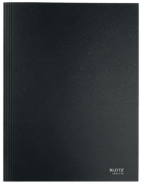 Leitz 39060095 Carpeta de Cartón 3 Solapas A4 Recycle 100% Negro