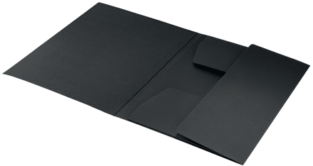 Leitz 39060095 Carpeta de Cartón 3 Solapas A4 Recycle 100% Negro Leitz 39060095 Carpeta de Cartón 3 Solapas A4 Recycle 100% Negro