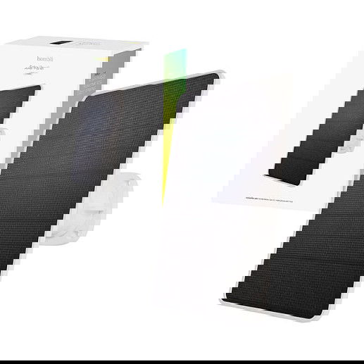 HOBBI HBZP-0109 Panel Solar 3W 5.2V 500mA con Puerto USB Tipo C, Impermeable IPX2, Ideal para Cámaras y Dispositivos Portátiles