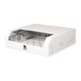 ROLINE 26.21.0015 Armario Rack de Pared 19 Pulgadas (48.3 cm), 5U, Gris, Capacidad 30 kg, Con Puerta de Cristal, Bloqueo de Teclado, Rieles