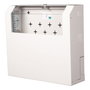 ROLINE 26.21.0015 Armario Rack de Pared 19 Pulgadas (48.3 cm), 5U, Gris, Capacidad 30 kg, Con Puerta de Cristal, Bloqueo de Teclado, Rieles