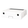 ROLINE 26.21.0015 Armario Rack de Pared 19 Pulgadas (48.3 cm), 5U, Gris, Capacidad 30 kg, Con Puerta de Cristal, Bloqueo de Teclado, Rieles