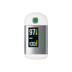 Medisana PM 100 Pulsioxímetro para Dedo, Blanco y Plata Medisana PM 100 Pulsioxímetro para Dedo, Blanco y Plata