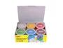 Jovi Estuche de Pintura de Dedos con 6 Botes de 125 ml, Colores Surtidos
