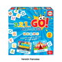 Educa 19421 3,2,1 Go Challenge - Words En Francés Juego de Agudeza Visual para Niños +6 Años
